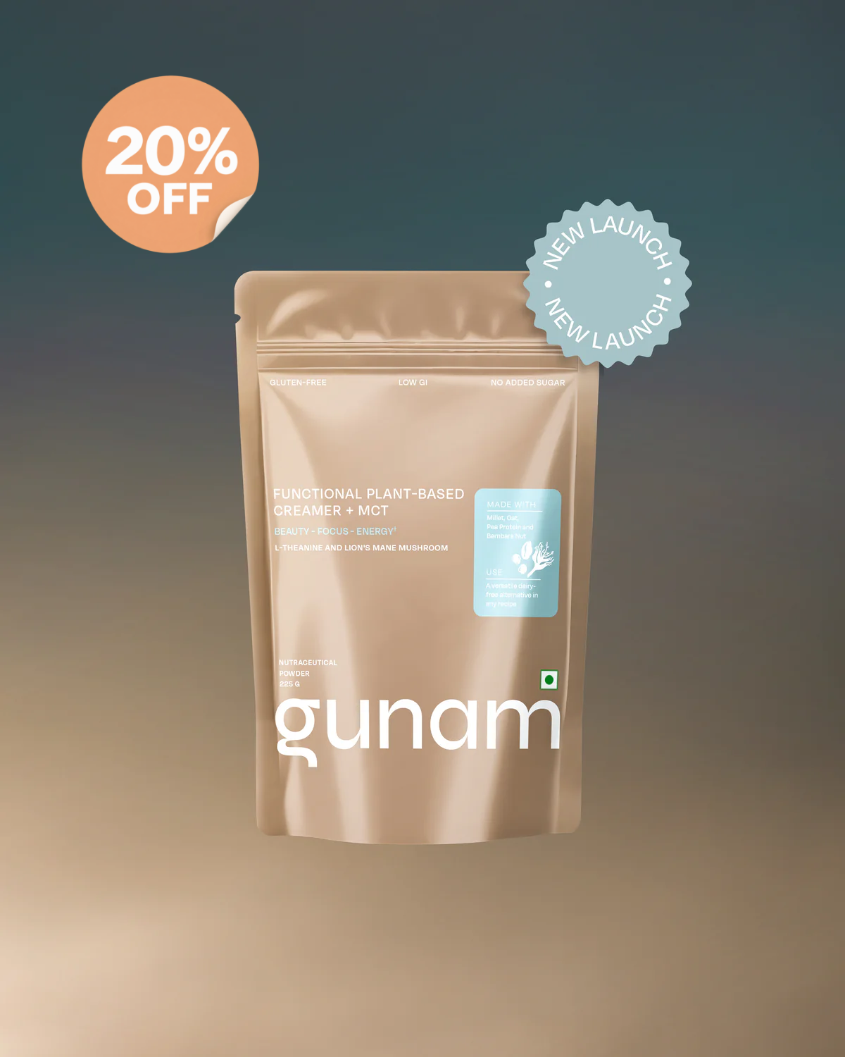 Functional Plant-Based Creamer + MCT