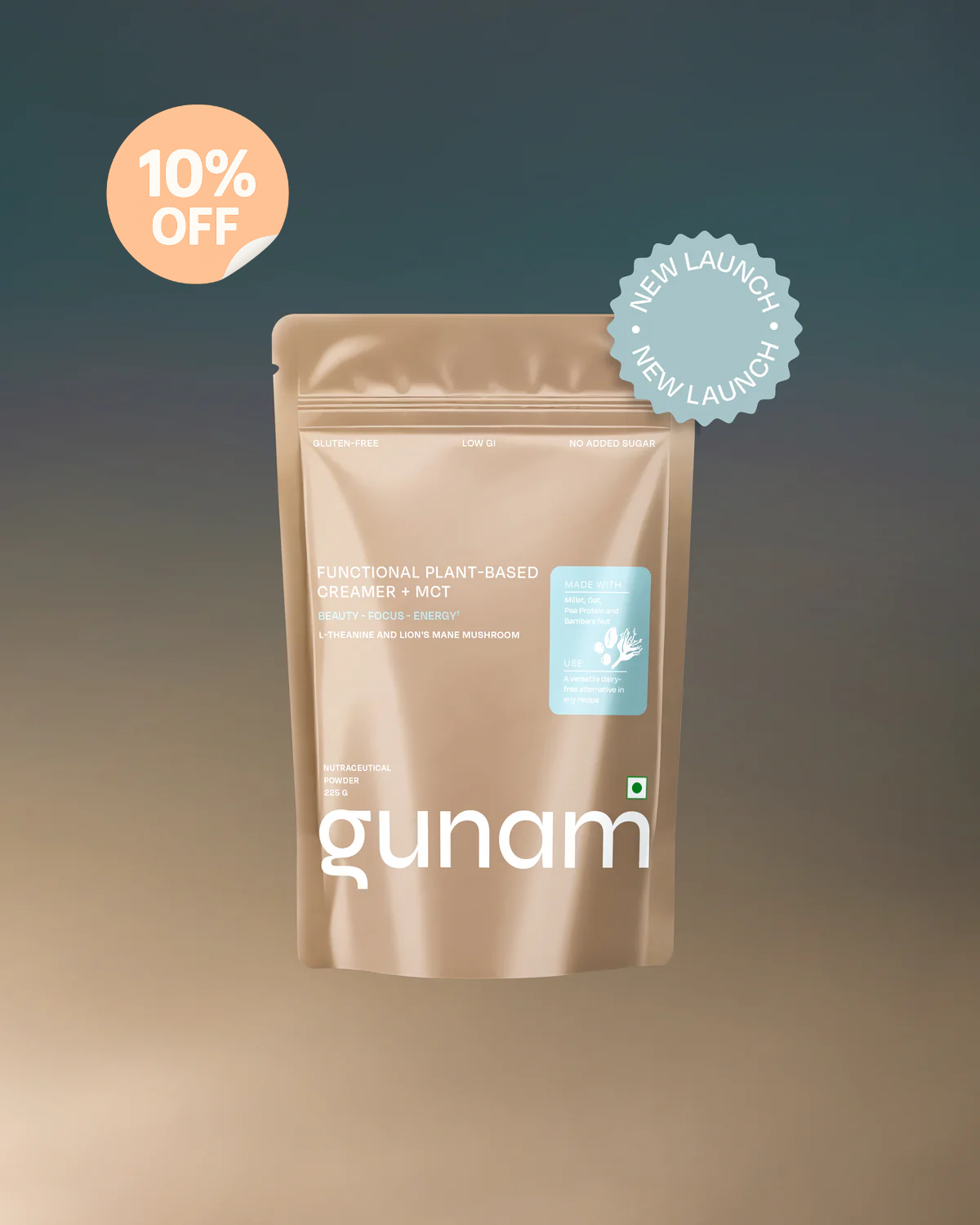 Functional Plant-Based Creamer + MCT