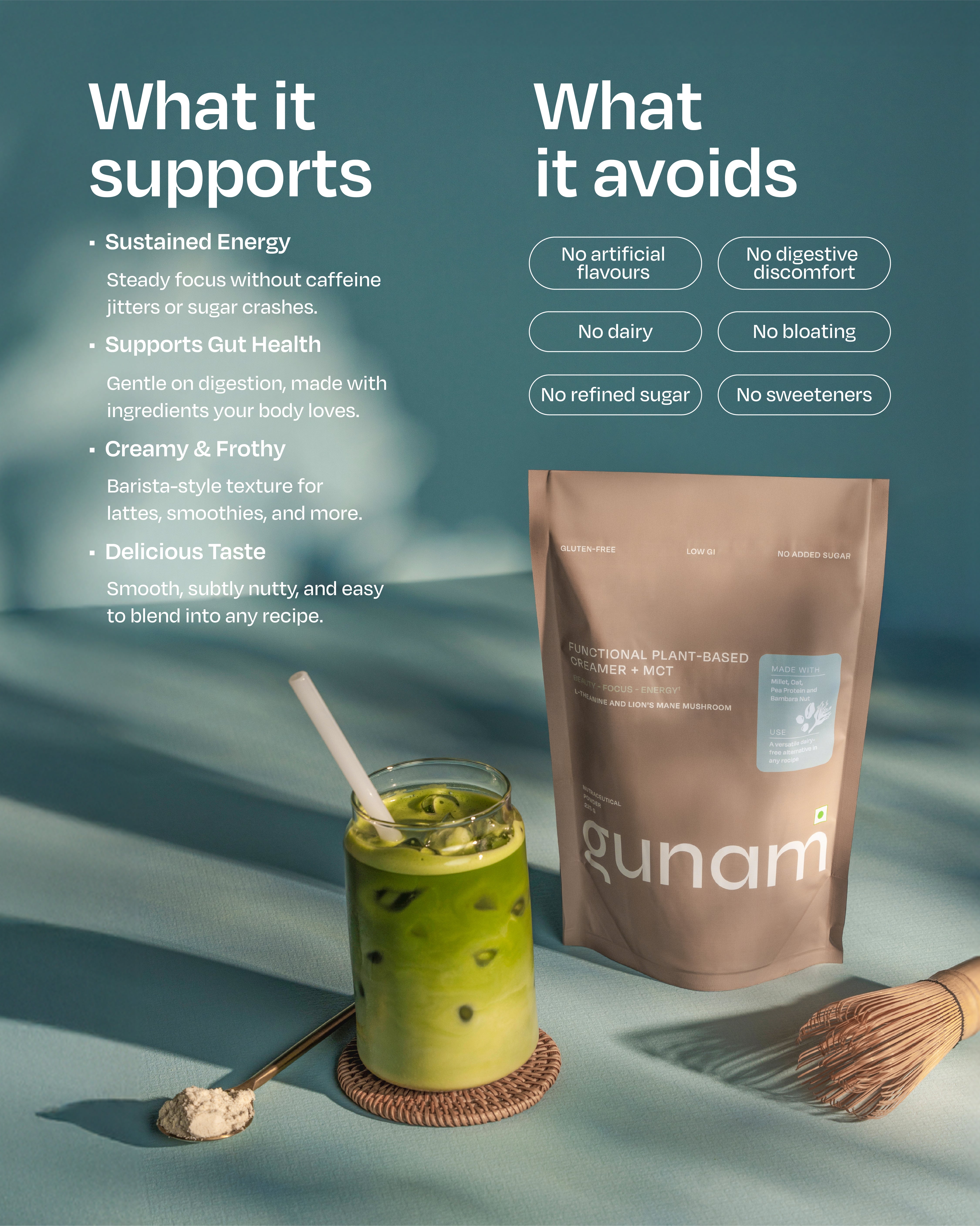 Functional Plant-Based Creamer + MCT