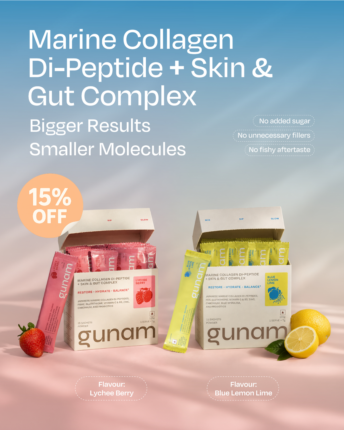 Citrus & Lychee Collagen Duo