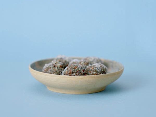 Seed Cycling Balls with Blue Spirulina!