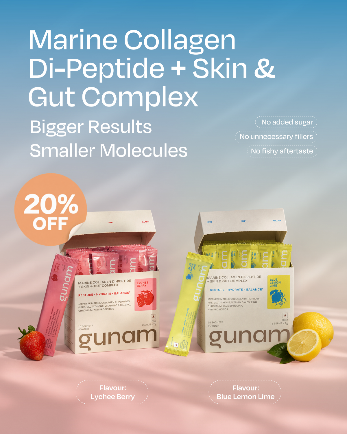Citrus & Lychee Collagen Duo
