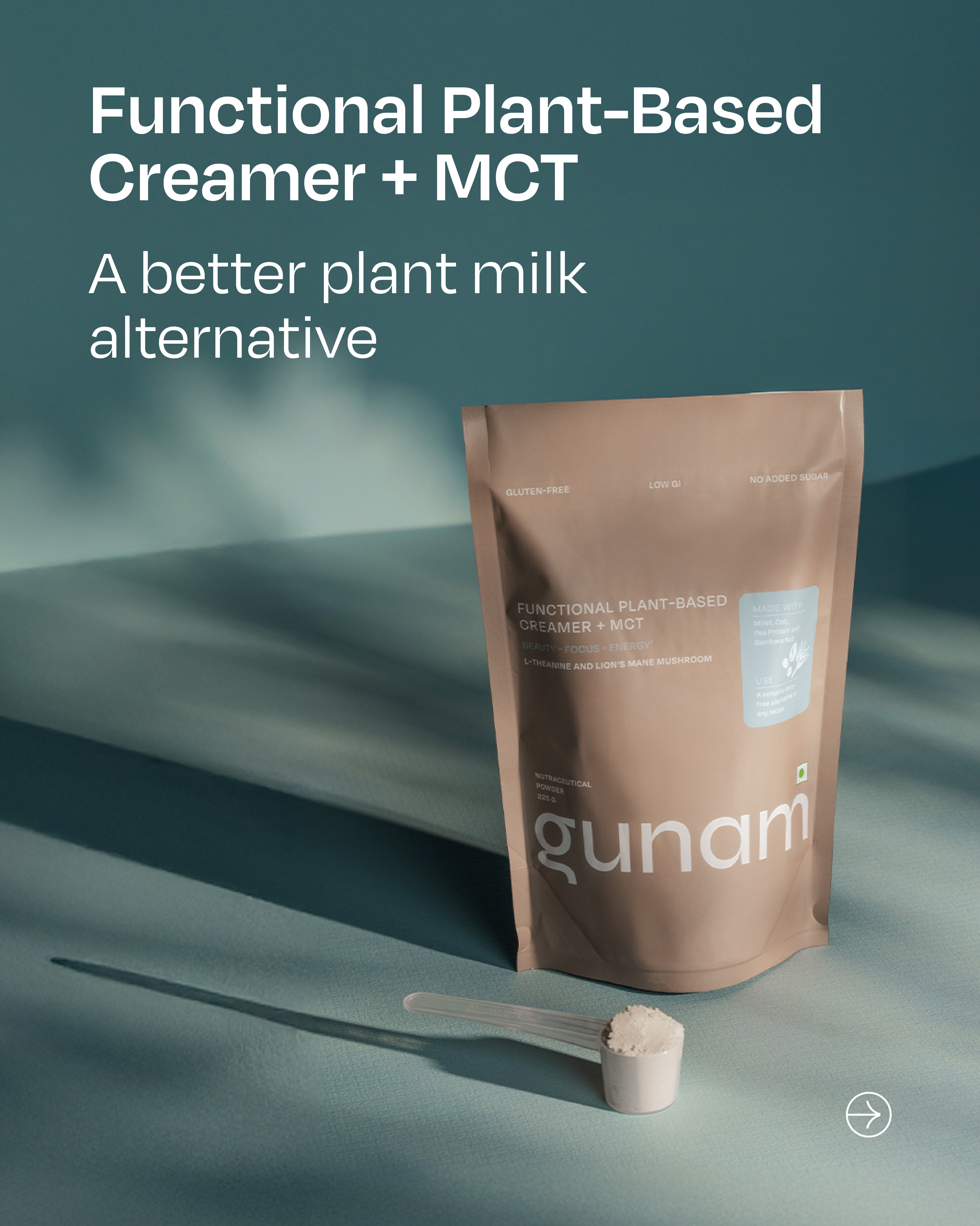 Functional Plant-Based Creamer + MCT
