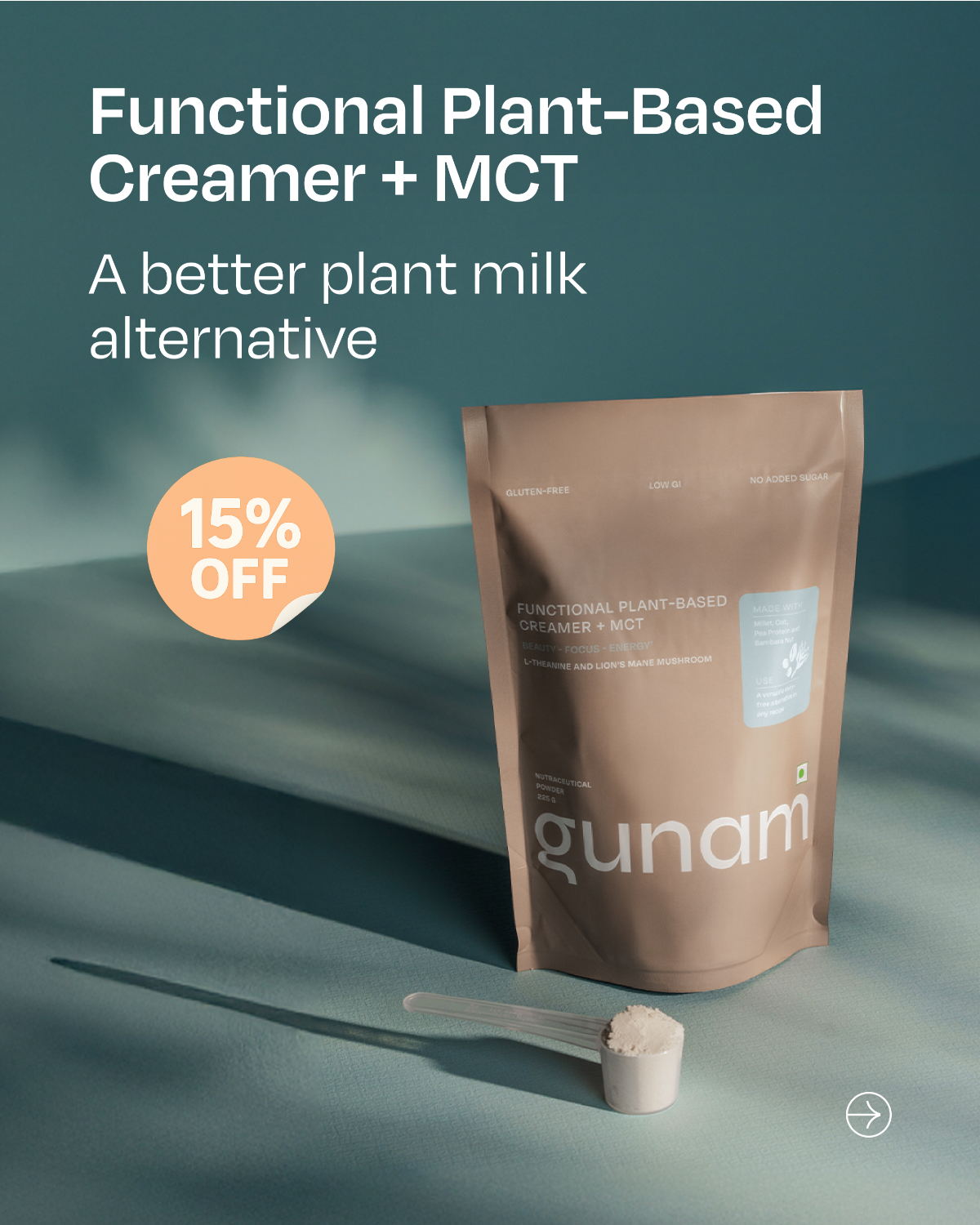 Functional Plant-Based Creamer + MCT